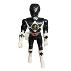 Vintage 1993 Bandai Mighty Morphin Power Rangers Black Ranger Action Figure 8"