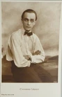 Photo autograph card silent and sound film actor Conrad Veidt (143973)