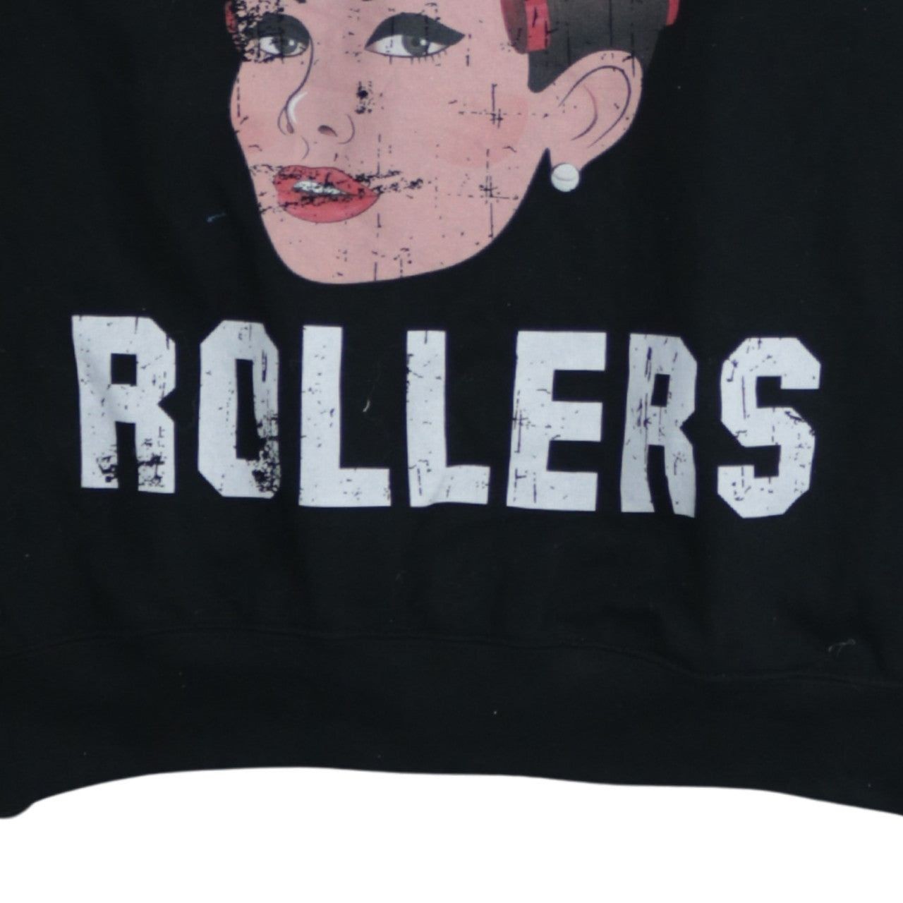 Retro Black Sweatshirt Mens Xl image 5