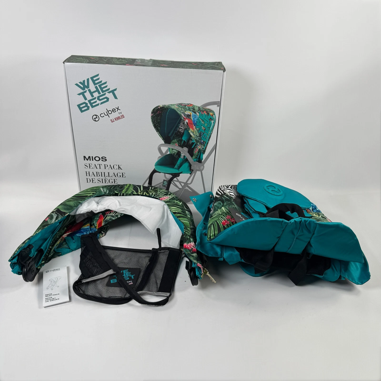 Cybex MIOS Seat Pack DJ Khaled We the Best Lightweight Stroller 5-Point Harness