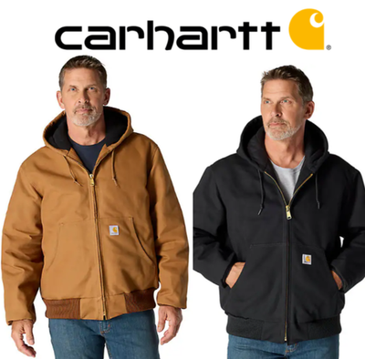 SALE OFF Carhartt Men's Iconic J140 Firm Duck Active Jacket