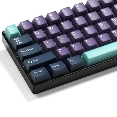 XVX Double Shot PBT Keycaps Set 216 Keys, Cherry Profile Custom Keyboard Keyc...