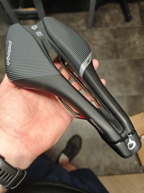 Prologo Dimension 143 Tirox Black/Silver Saddle Road/Gravel/Tt