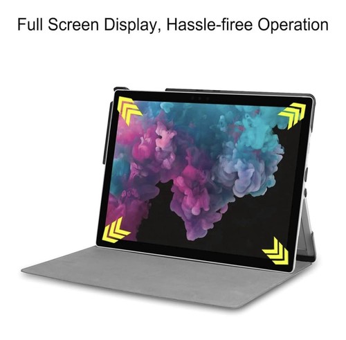 Tablet Hülle für Microsoft Surface Pro 4/5/6/7 12,3" Ultra Slim Rot Kunstleder - Bild 7 von 7