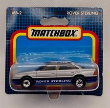 Matchbox Rover Sterling Mb No 2 Mint And Blister Packed 1991