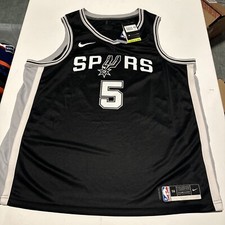Nike Dri-FIT San Antonio Spurs Murray Icon Black XXL Swingman Jersey 58 2XL NBA