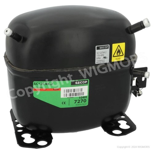 115V compressor Secop SC12CNX.2 104H7270 identical as Danfoss, R-290, 3/4 HP - Picture 2 of 5
