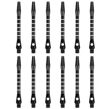 Professional Dart Accessories-12pcs 48mm Aluminum Shafts 12 Rubber O Rings