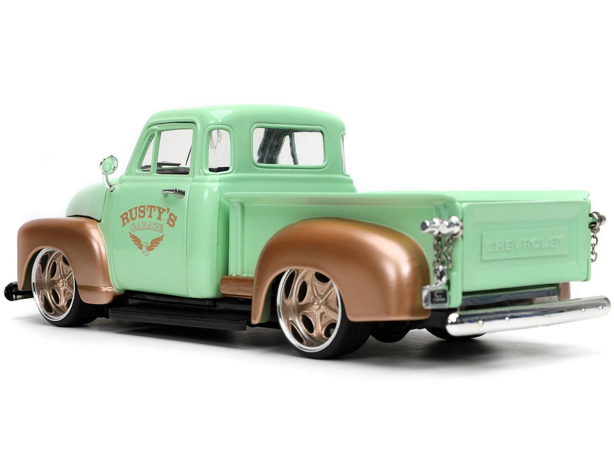 ウェリー 1/24 1953 シボレー 3100 ピックアップ - GREEN Amazon | 1953 Chevrolet 3100 Pickup Truck Green with Extra