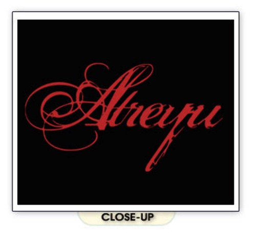 Camiseta Atreyu Cursive Logo Metalcore Hardcore Rock Band - Imagen 3 de 20