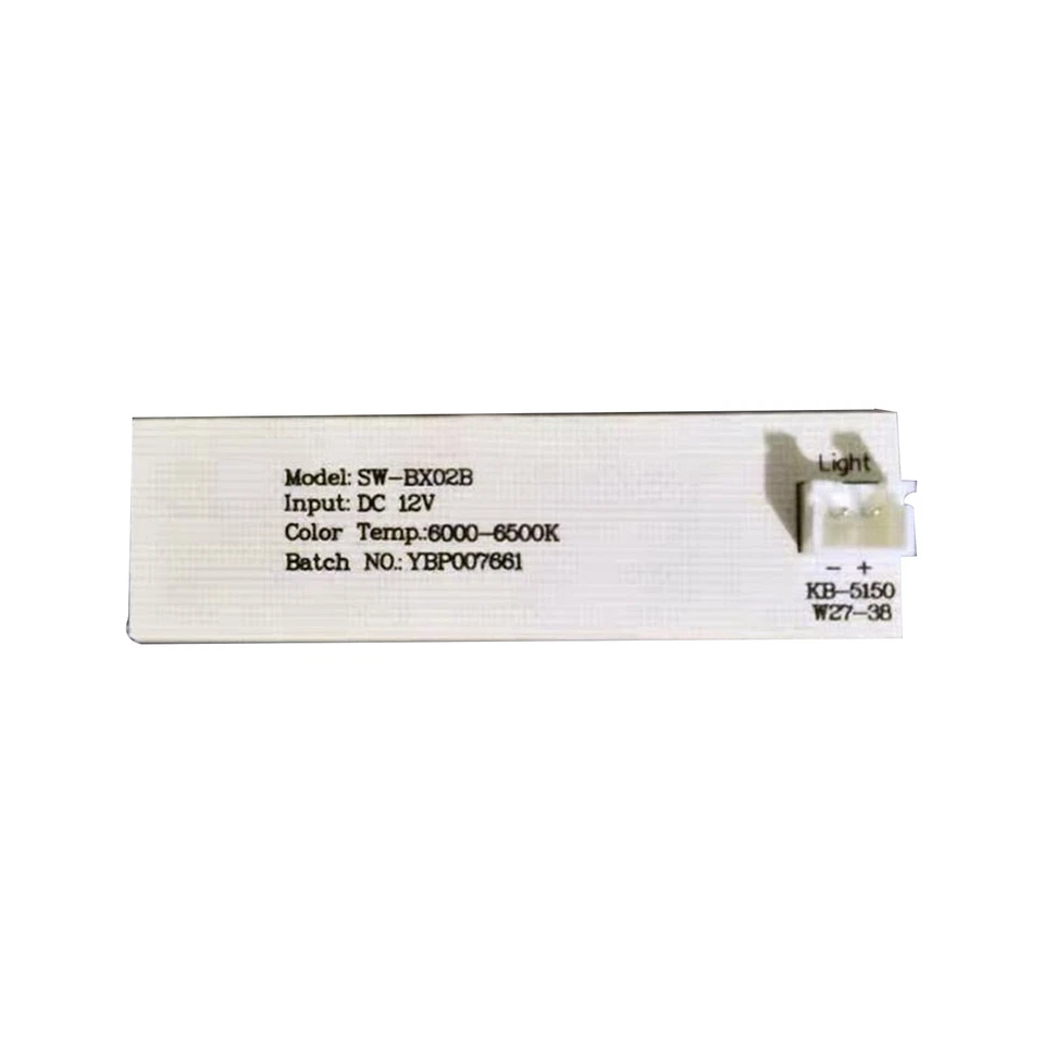 Refrigerator LED Bar Fridge LED Light Strip DC 12V for ZBE2350HCA SW-BX02B 2022 - Image 3 of 4