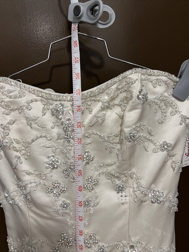 Women’s Size 10 Eve of Milady 4227 Ivory New $4250 Wedding Dress - Picture 13 of 17