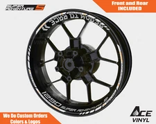 KTM 1290 Super Adventure S Wheel Decals Rim Stickers Tape Stripes Ready to Race