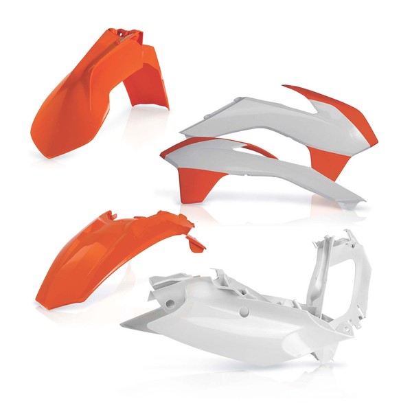Acerbis Set Plastics Original Ktm Exc 125 2014 2015 2016 0017203.553.015-image