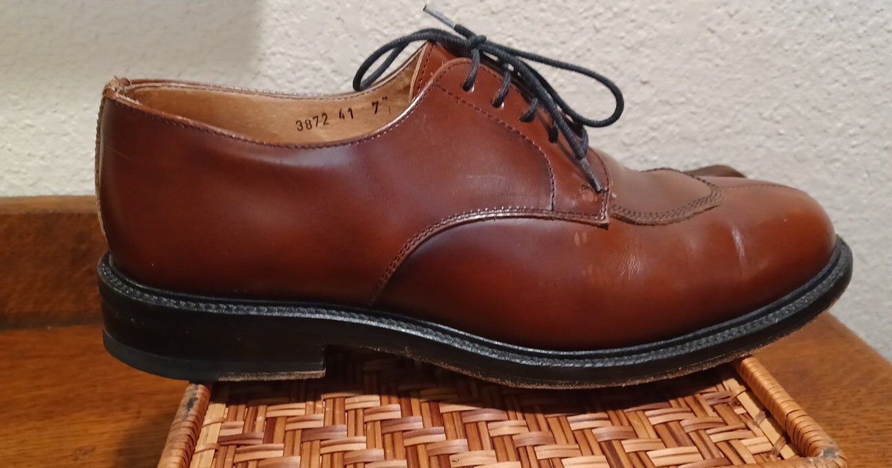 John Mac Gray Brown All Leather Split Toe Derby L… - image 10