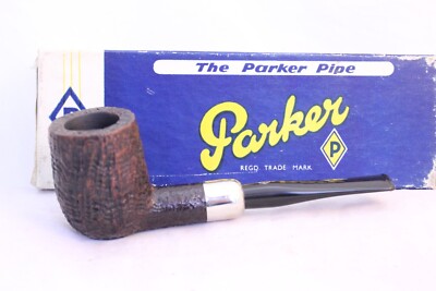 Pfeife, Pipe, Pipa PARKER Super Briar Bark 1A, Made in London England, Neuwertig