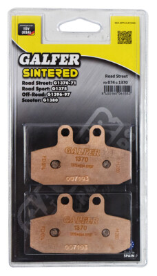 Galfer Brake Pads Front For Honda XL 125 Paris-Dakar 1985