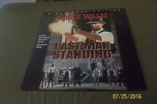 LAST MAN STANDING laserdisc - Bruce Willis Bruce Dern digital surround LD