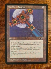 Magic the Gathering Gustha's Scepter Alliances Edition Near Mint Condition