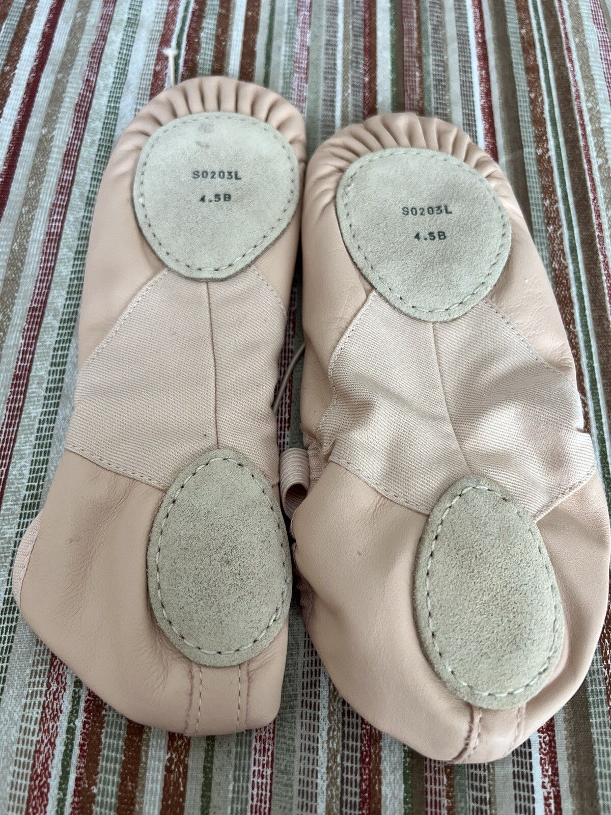 Pink BALLET  4.5 B stretch canvas split sole BLOCH SO2O3L PROLITE II Hybrid image 2