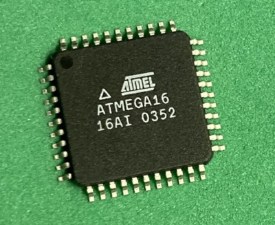 8-Bit ATMEGA16-16AI - ATMega16 - AVR - Microcontroller - TQFP-44 - 16 KB - 8 MHz