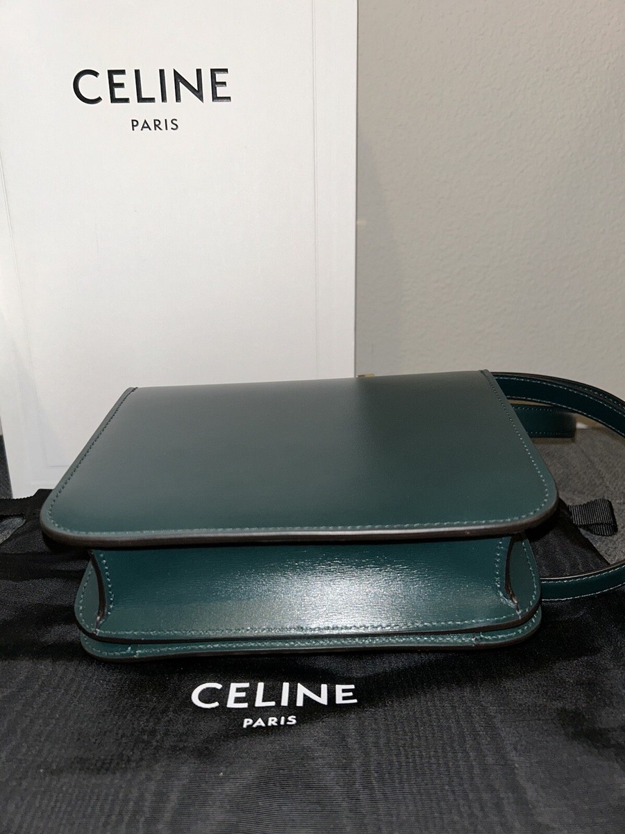 Celine Classic Box Bag Calfskin TEEN Green | eBay