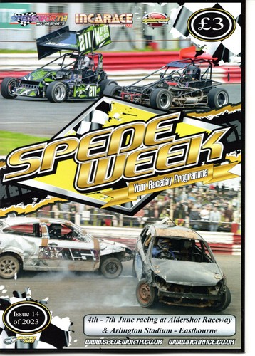 Spedeweek Spedeworth Incarace Mildenhall Stock Car programme multi listing 2023 - Picture 19 of 47