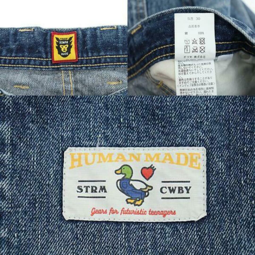 HUMAN MADE STORM COWBOY DENIM PANTS TYPE1968 JEANS 30 INDIGO HUMAN MADE STORM COWBOY DENIM PANTS TYPE1968 JEANS 30 INDIGO
