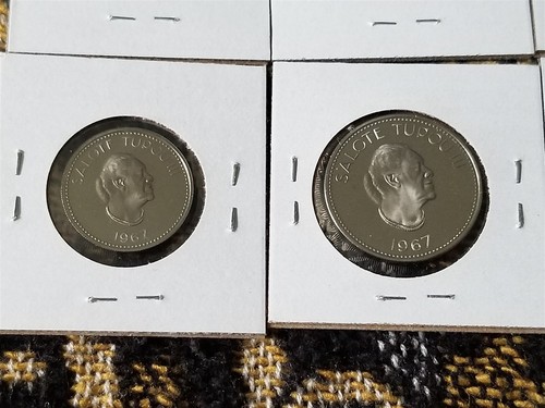 Tonga 1967 Proof Set - Coins Only - No Case - ii - Picture 6 of 8