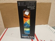 Juggling Balls Multi-Colored Juggling Set of 3 - THE BLACK SERIES