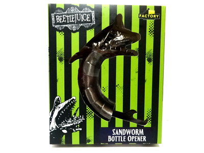 Factory Entertainment Beetlejuice Sandworm Figure Metal Bottle Opener