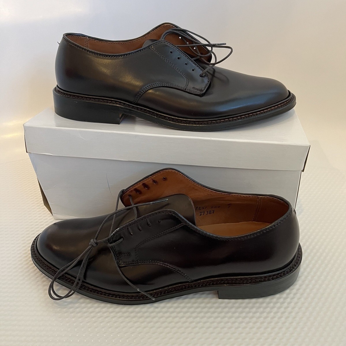 ALDEN　＃2938F cordovan 6 B/D Alden 2938F Cordovan Plain Toe Shoes Men 6.0 US/6B-D New | eBay