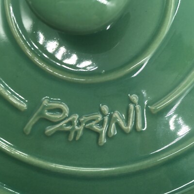 1 QT Parini Casserole Dutch Oven with Lid Green Kitchen Cookware