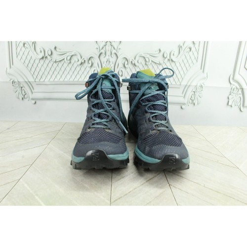 Salomon Outline Herren Blau Nylon Schnürschuhe Gore-Tex Mittel Wanderschuhe Gr. 7,5 - Bild 4 von 9