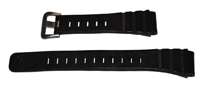 RARE Used Seiko Diver GL13A Black Rubber 19mm Watch Strap Band Ref