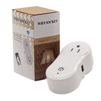 4s-home Wi-fi Smart Socket Outlet Works With Alexa Us Plug Turn On/off Elect... 4s-home Wi-fi Smart Socket Outlet Works With Alexa Us Plug Turn On/off Elect...
