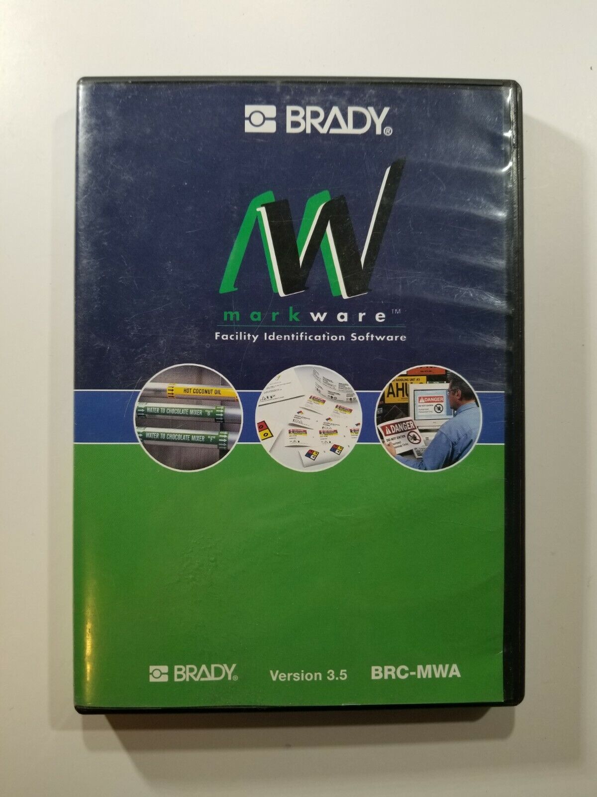 Brady 20700 MarkWare Software Kit Facility Identification Software 3.5 BRC-MWA