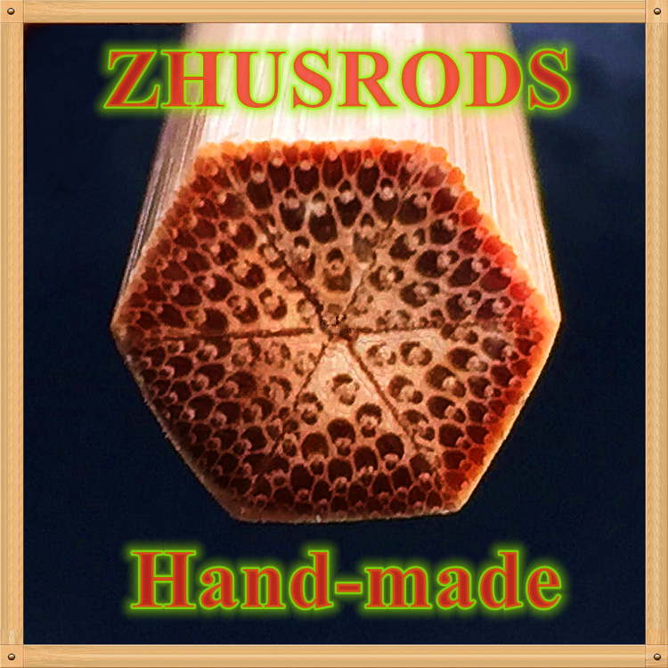 7'6" 5 wt/ZHUSRODS Bamboo Fly Rod Blanks+Nickel silver ferrule/Fishing