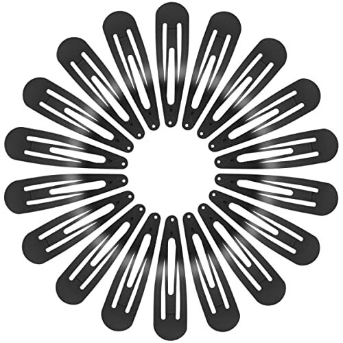 30 Pcs Snap Hair Clips, 3.1 Inch Big Size Barrettes Women No Slip Metal Snap - Picture 7 of 7