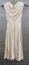 New Fortunate One One Last Song Sleeveless Maxi Dress Champagne Size Medium