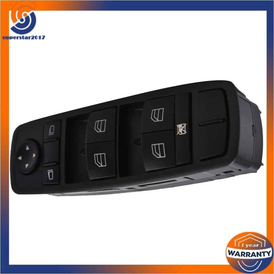 Interruptor de ventana lateral del conductor para Mercedes Benz ML350 ML450 ML550 2006 2007 2008-11 Foto 2 de 4