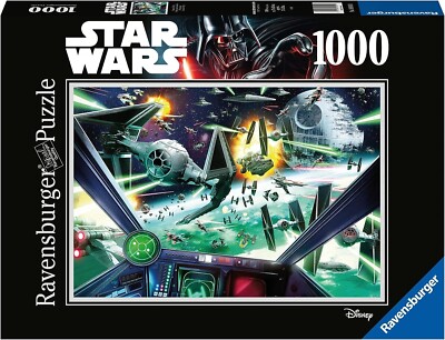 NEW & SEALED Ravensburger 16919 Star Wars: X-Wing Cockpit 1000 Pc Jigsaw Puzzle