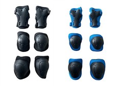 6 Teilig Kinder Knieschoner Protektorenset El...
