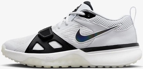 Nike Air Zoom Diamond Elite Turf Baseball Size 12 Men White Black FN7226-100 Nike Air Zoom Diamond Elite Turf White | Hibbett main image 3