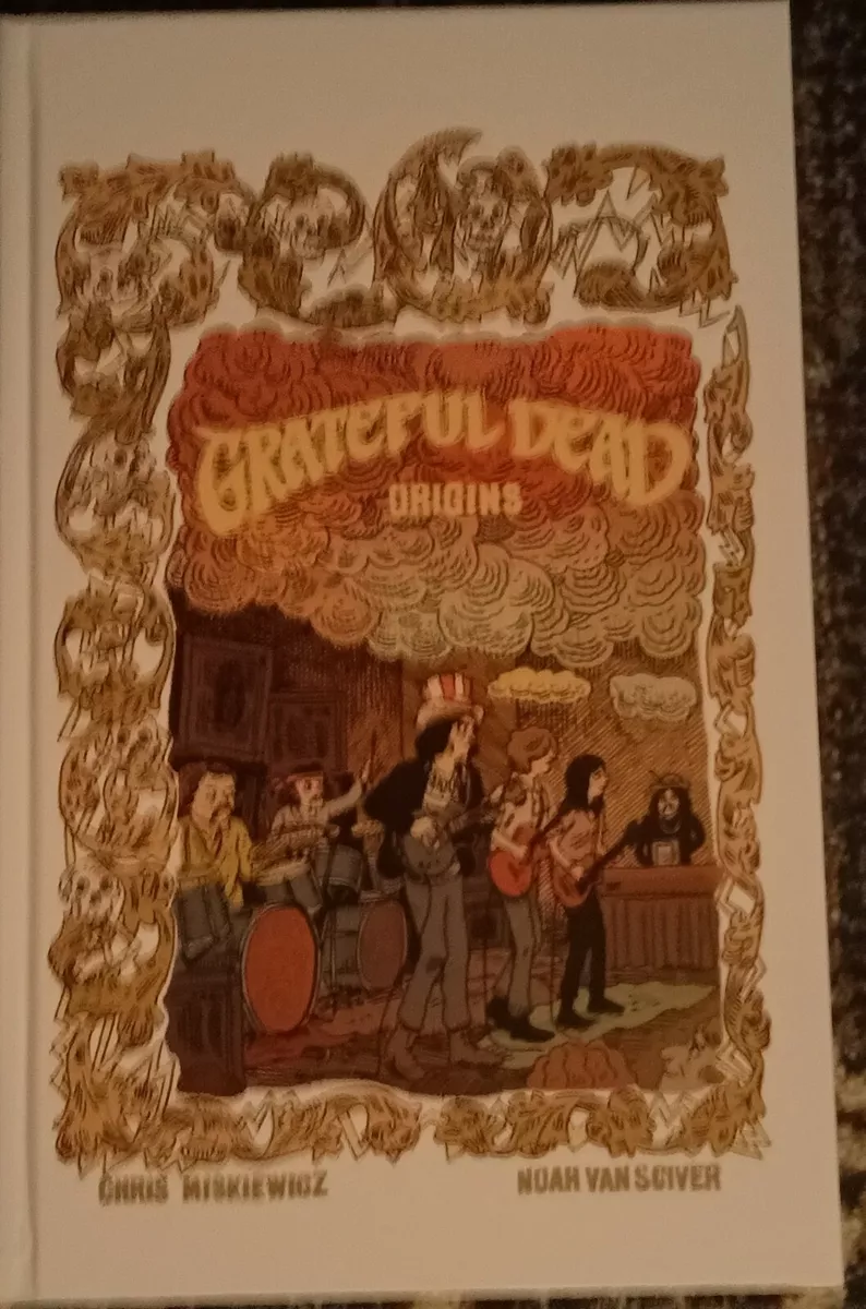 Grateful Dead Origins Graphic Novel Deluxe Edition Hardback with LP - Z2  Comics