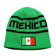 Icon Sports Mexico Adult Unisex Winter Soccer Beanie