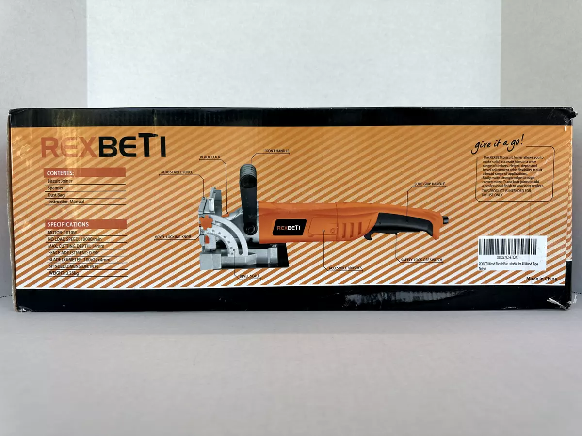 Rexbeti wood biscuit plate joiner kit deals