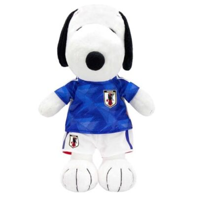 JFA Japan National Football Team Snoopy Plush Toy JFA182318 Blue