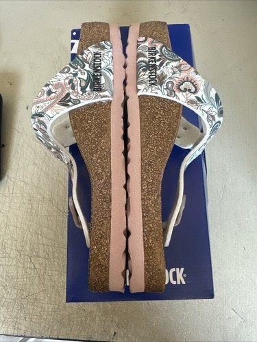 PICK SIZE - Birkenstock Gizeh BS PAISLEY LIGHT ROSE Regular Fit Sandal - Picture 9 of 10