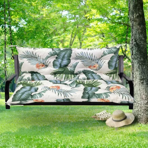 Waterproof Sun-proof Bench Cushion For Indoor Outdoor 2-3 Seater Swing Chair Pad - Picture 34 of 118
